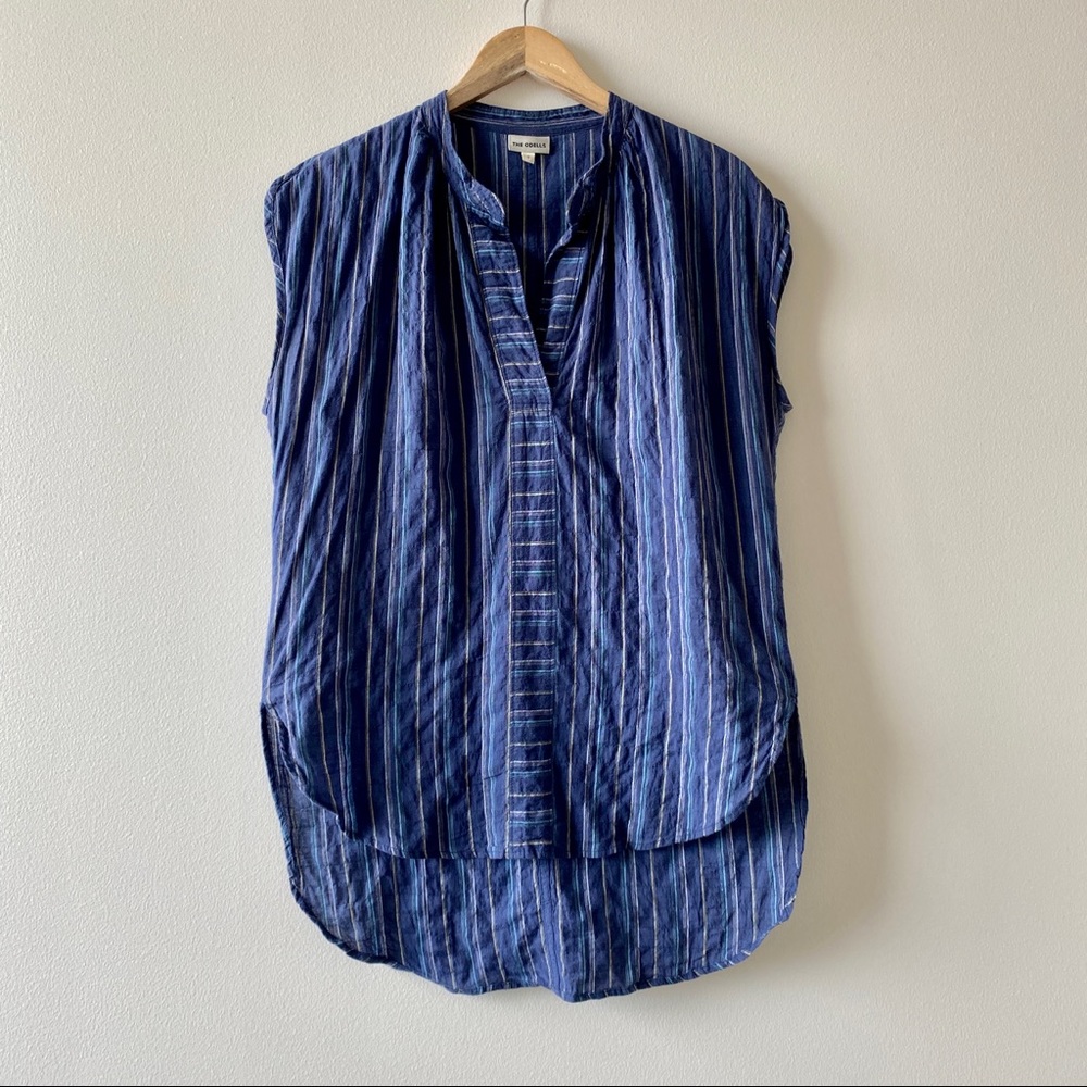 Anthropologie THE ODELLS Sleeveless Striped Top